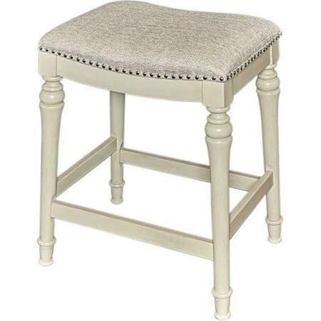 POWELL 25 x 15.5 x 21.5 in. Hayes Counter Stool - Frost D1043D16CS